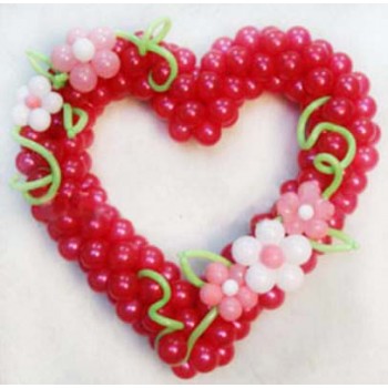 Серце з кульок